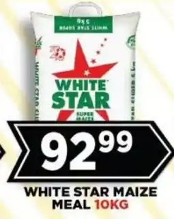 Goal Supermarket White Star Maize Meal offer