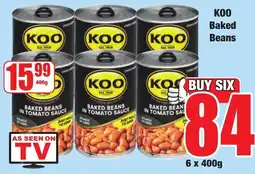 Boxer Superstores KOO Baked Beans offer