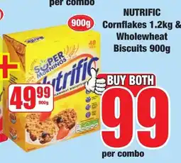 Boxer Superstores Nutrific Cornflakes & Wholewheat Biscuits offer