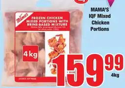 Boxer Superstores Mama's Frozen Chicken Mixed Portions with Brine-Based Mixture offer