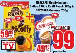 Boxer Superstores NESCAFÉ Ricoffy Instant Coffee & Cremora Creamer offer