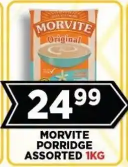 Goal Supermarket MORVITE PORRIDGE ASSORTED offer