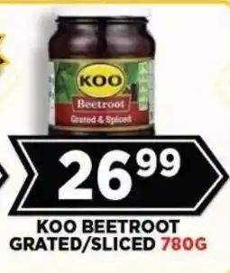 Goal Supermarket KOO BEETROOT GRATED/Sliced offer