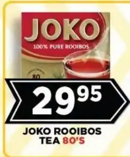 Goal Supermarket JOKO ROOIBOS TEA 80'S offer