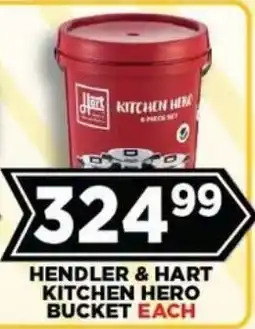 Goal Supermarket Hendler & Hart Kitchen Hero Bucket offer