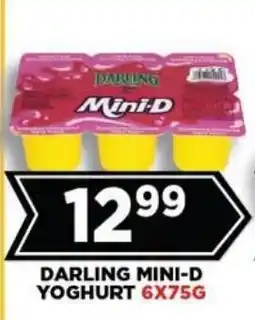 Goal Supermarket Darling Mini-D Yoghurt offer