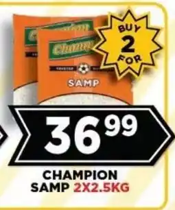 Goal Supermarket Champion Samp offer