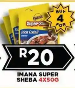 Goal Supermarket IMANA SUPER SHEBA offer