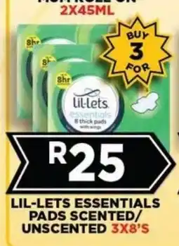 Goal Supermarket Lil-Lets Essentials Pads offer