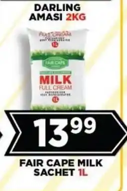 Goal Supermarket Fair Cape Milk Sachet offer