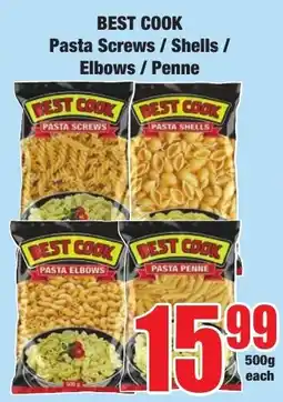Boxer Superstores BEST COOK Pasta Screws / Shells / Elbows / Penne offer