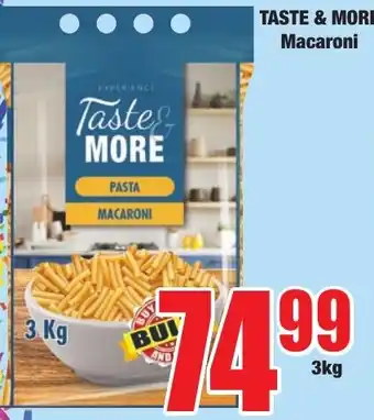 Boxer Superstores Taste & More Macaroni offer