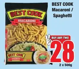 Boxer Superstores BEST COOK Macaroni / Spaghetti offer