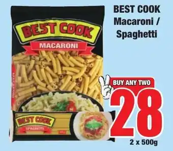 Boxer Superstores BEST COOK Macaroni / Spaghetti offer