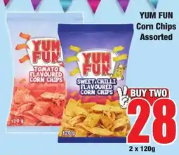 Boxer Superstores YUM FUN Corn Chips Assorted offer