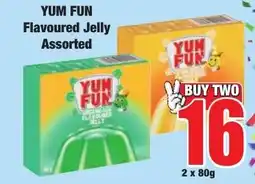 Boxer Superstores YUM FUN Flavoured Jelly Assorted offer