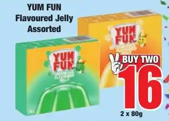 Boxer Superstores YUM FUN Flavoured Jelly Assorted offer