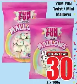 Boxer Superstores Yum Fun Twist / Mini Mallows offer