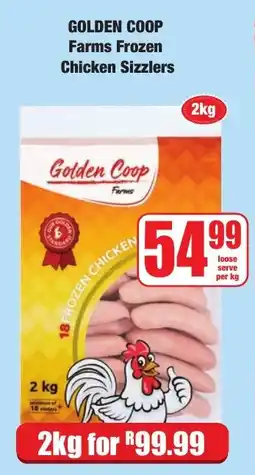 Boxer Superstores Golden Coop Farms Frozen Chicken Sizzlers offer