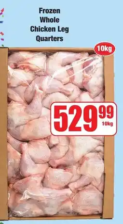 Boxer Superstores Frozen Whole Chicken Leg Quarters offer