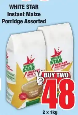 Boxer Superstores White Star Instant Maize Porridge Assorted offer