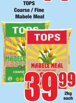 Boxer Superstores TOPS Mabele Meal offer