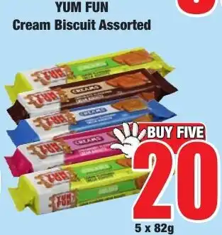 YUM FUN Cream Biscuit Assorted