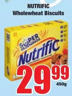 Nutrifric Wholewheat Biscuits