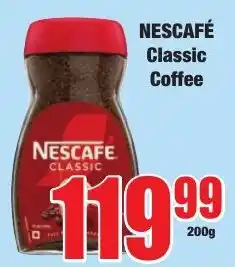 Boxer Superstores NESCAFÉ Classic Coffee offer