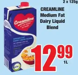 Boxer Superstores Creamline Medium Fat Dairy Liquid Blend offer