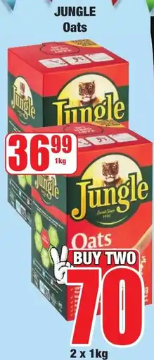 Boxer Superstores Jungle Oats offer