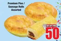 Boxer Superstores Premium Pies / Sausage Rolls Assorted offer
