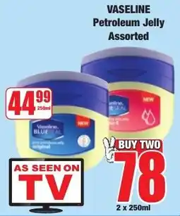 Boxer Superstores Vaseline petroleum jelly assorted offer