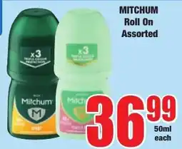 Boxer Superstores Mitchum Roll On Assorted offer