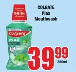 Boxer Superstores Colgate Plax Mouthwash offer