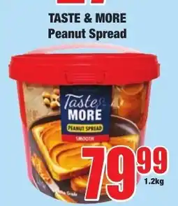 Boxer Superstores Taste & More Peanut Spread offer