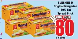 Boxer Superstores Sunshine D Original Margarine offer