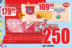 Boxer Superstores Dew Drop Full Cream Cheddar Flavoured Processed Cheese Slices offer