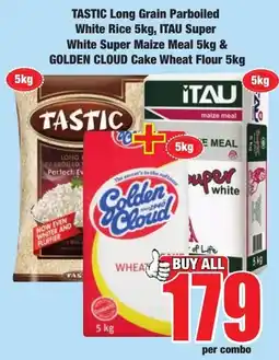 Boxer Superstores TASTIC Long Grain Parboiled White Rice offer