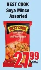 Boxer Superstores BEST COOK Soya Mince Assorted offer