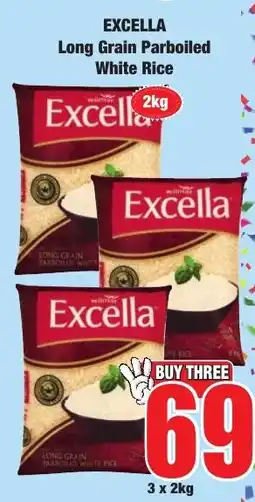 Boxer Superstores Excella Long Grain Parboiled White Rice offer