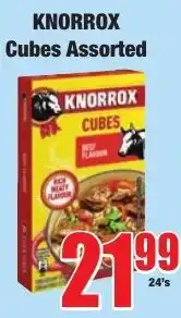 Boxer Superstores KNORROX Cubes Assorted offer