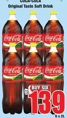Boxer Superstores Coca-Cola Original Taste Soft Drink offer