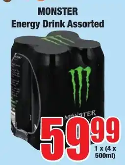 Boxer Superstores Monster Energy Drink Assorted offer
