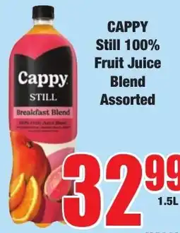 Boxer Superstores Cappy Still Fruit Juice Blend Assorted offer