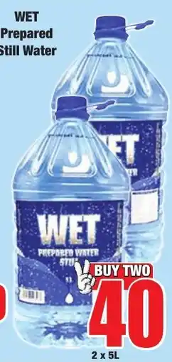 Boxer Superstores WET Prepared Still Water offer