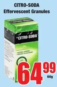 Boxer Superstores CITRO-SODA Effervescent Granules offer
