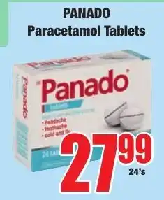 Boxer Superstores Panado Paracetamol Tablets offer