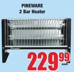 Boxer Superstores PINEWARE 2 Bar Heater offer