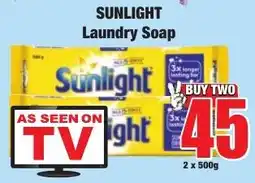 Boxer Superstores Sunlight Laundry Soap offer